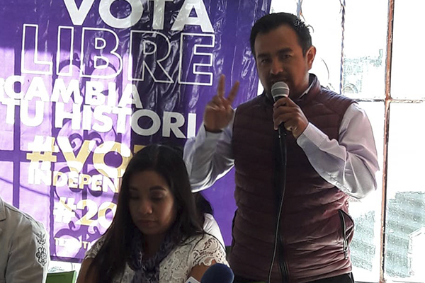 Candidato independiente en Teziutlán atribuye amenazas a CPP 