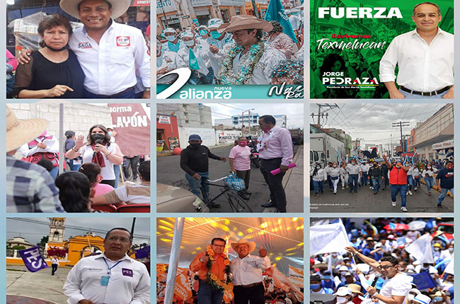 Tras cierres de campaña en Texmelucan, candidatos piden ser respetuosos de la voluntad ciudadana