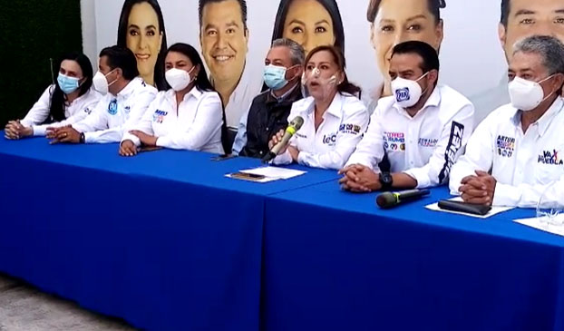 Candidatos a diputados de Va por Puebla proponen reformar ley de transporte