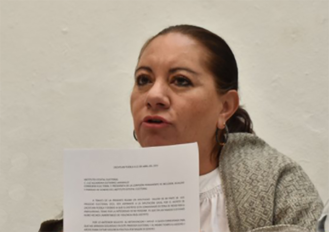 Candidata del PSI denuncia amenazas y pide protección al IEE