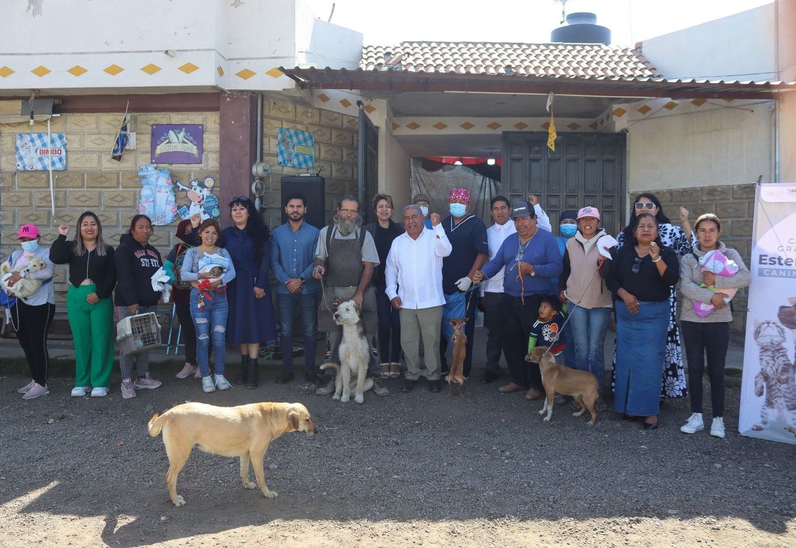 Inician Jornadas Gratuitas de Esterilización Canina y Felina en Amozoc