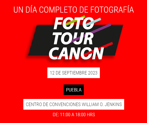 Foto Tour Canon llega a Puebla