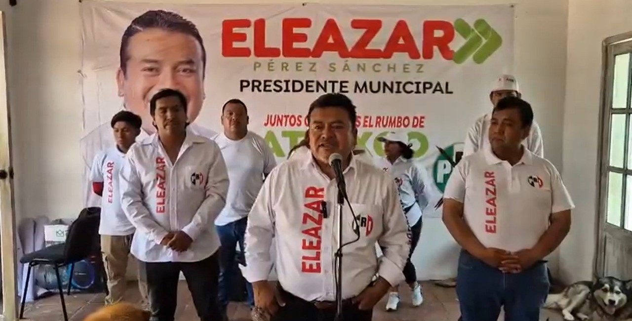 Eleazar Pérez denuncia que sujetos desconocidos entraron a su casa de campaña