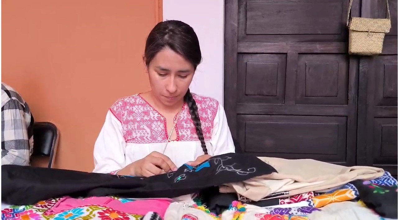 Ana Iris Valderrábano Solís nos comparte sus técnicas de bordado
