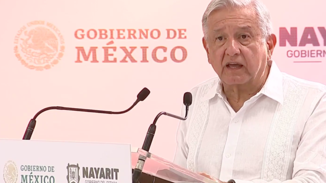 Ustedes pueden hacer las carreteras, petición de AMLO a habitantes de Nayarit