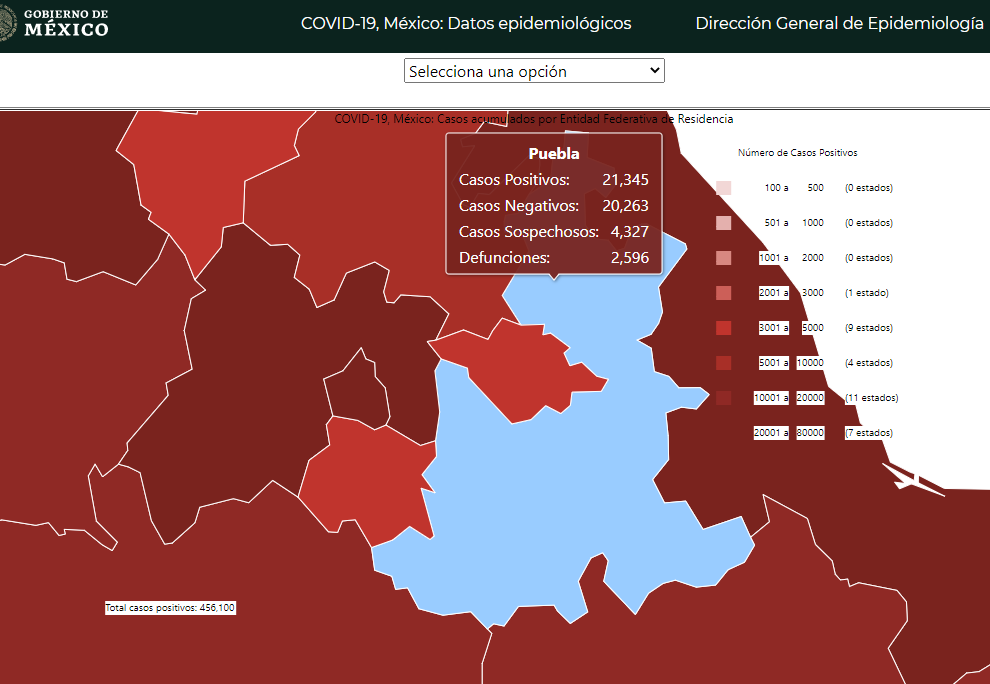 Con más de 2 mil casos activos de Covid19 Puebla reactivará economía