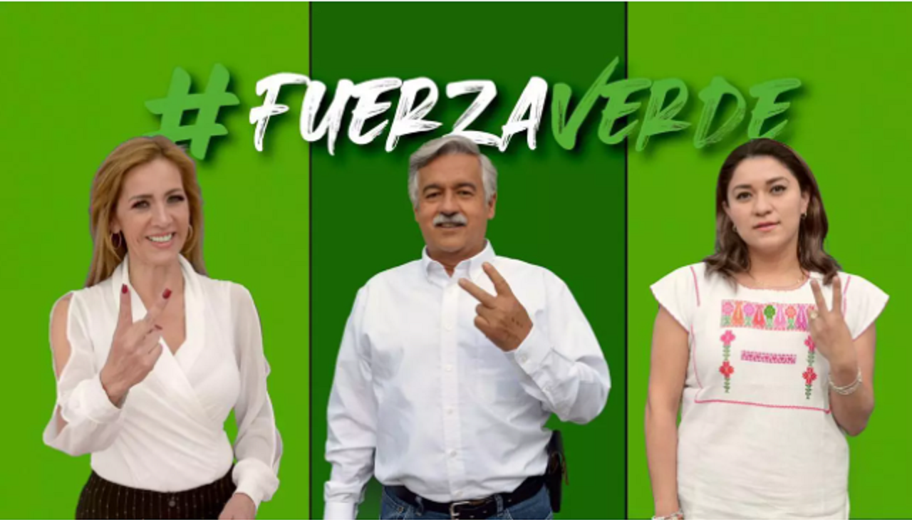 El PVEM presenta a sus candidatos a diputados federales en Puebla