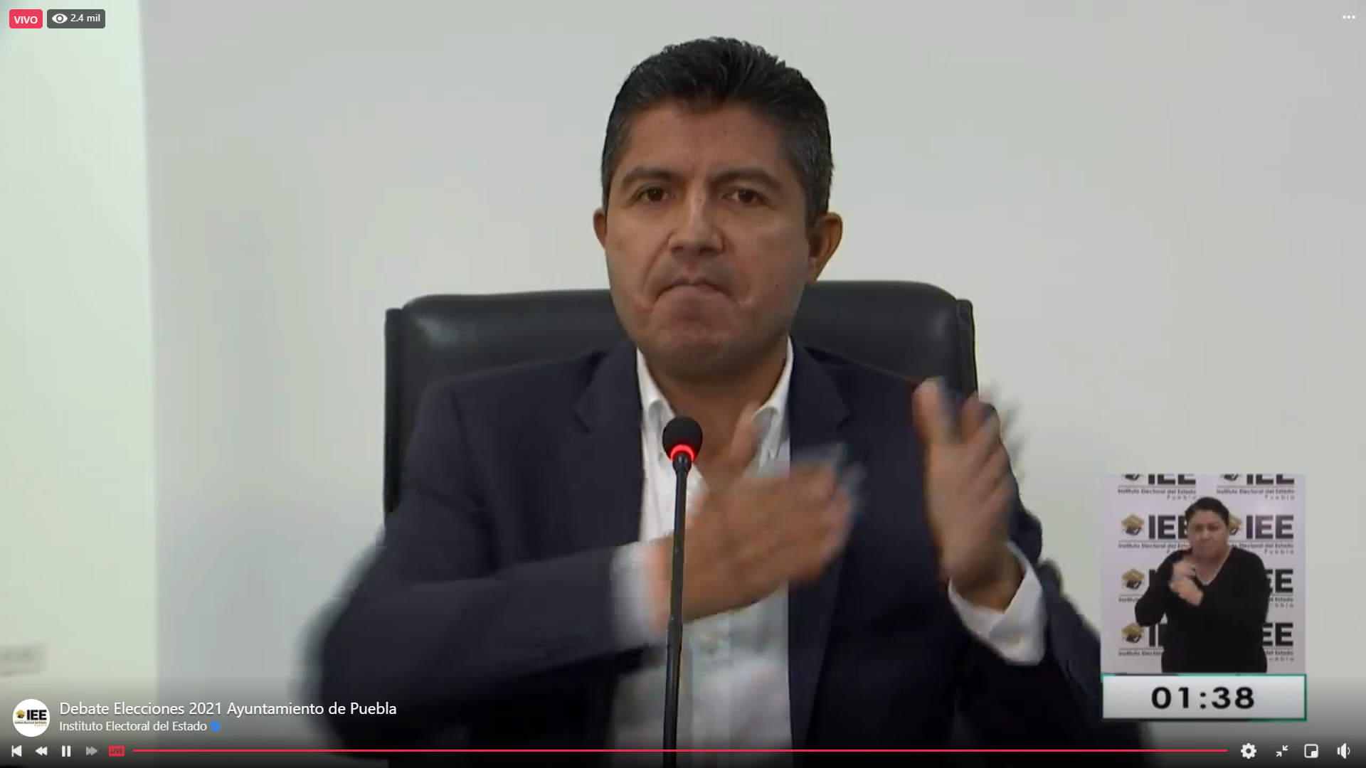 Morena no hizo nada contra la inseguridad en Puebla: Eduardo Rivera