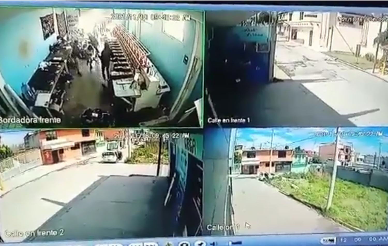VIDEO Violento asalto a negocio levanta indignación en Tlalancaleca