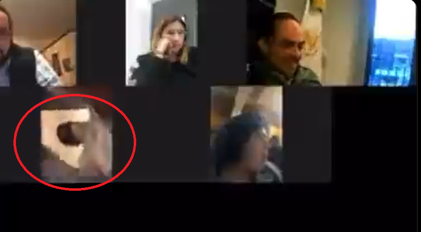 VIDEO Se graba en el baño Federico Döring durante sesión del Congreso