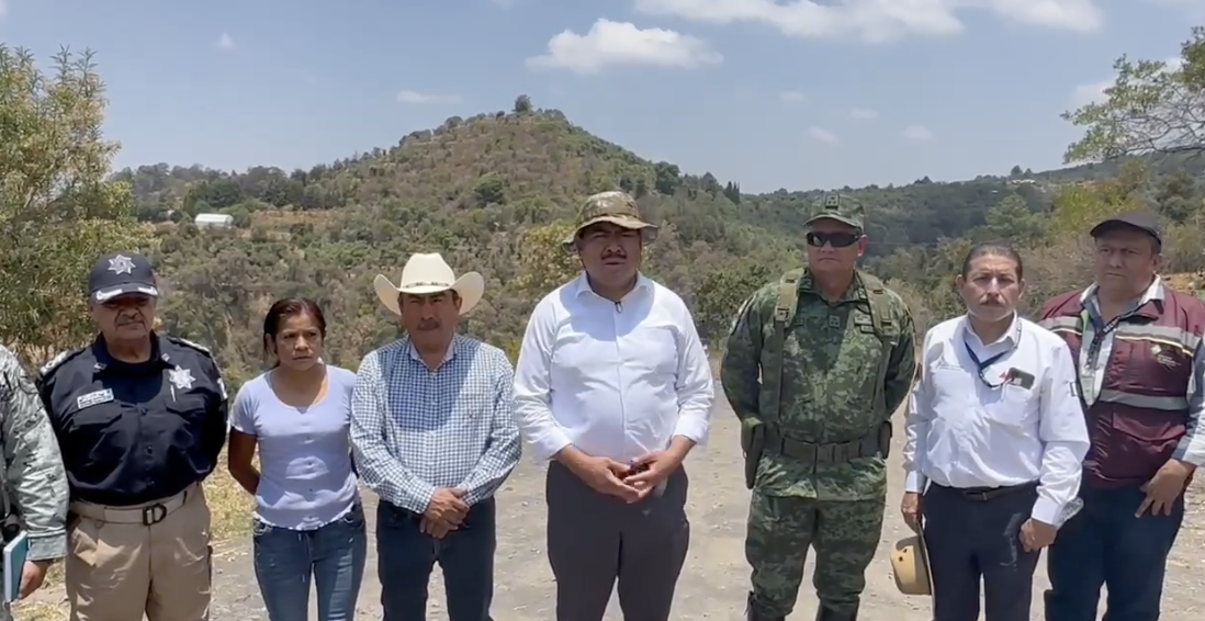 Segob estatal realiza supervisión en rutas de evacuación del Popocatépetl
