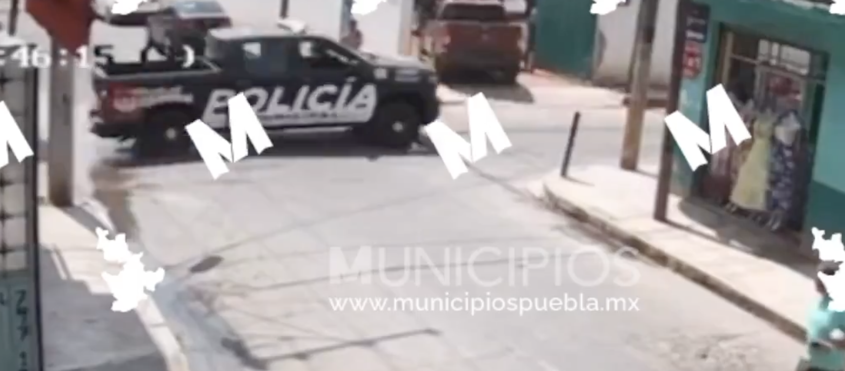 Delincuentes se dan a la fuga tras persecución y balacera en Zacatlán