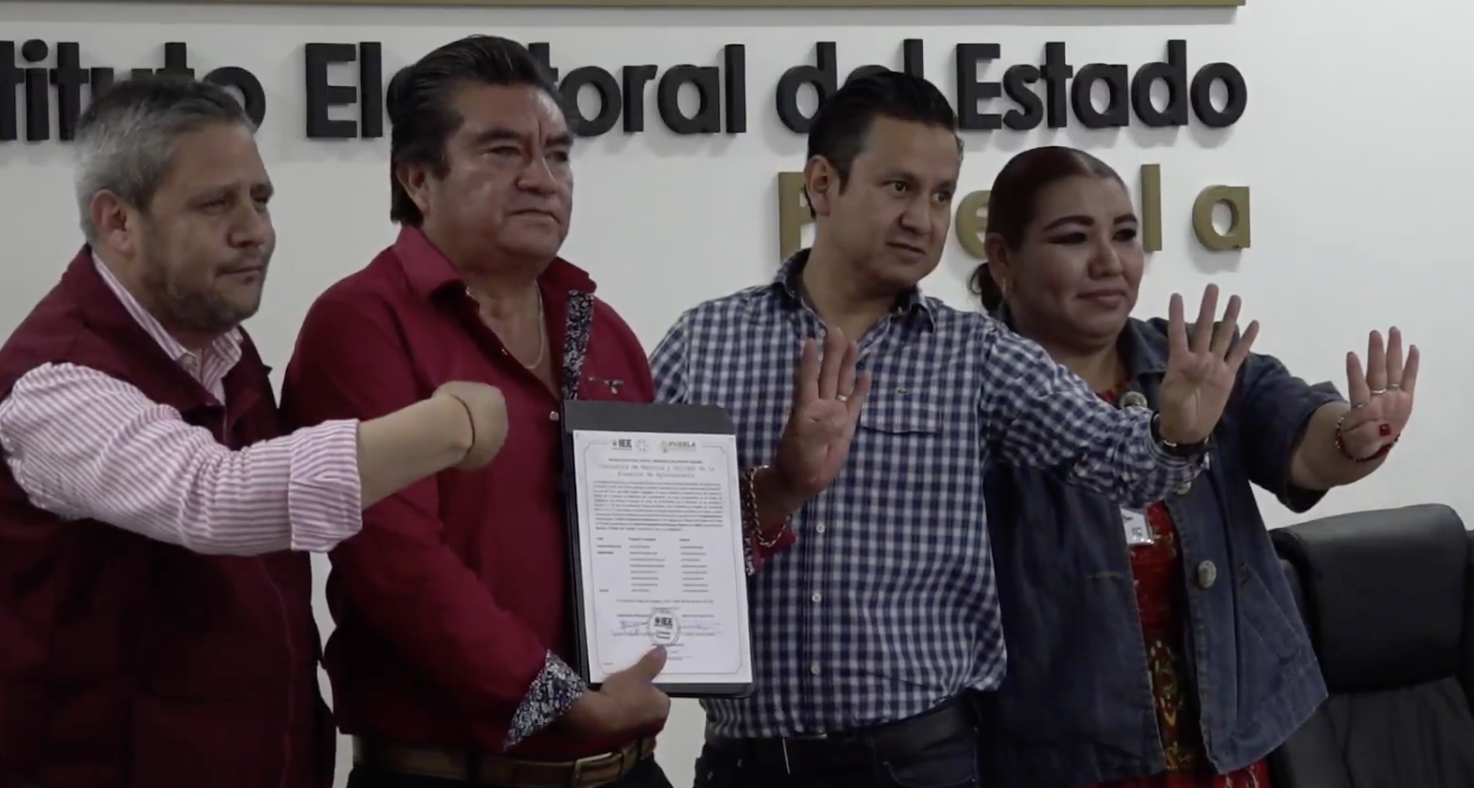 Tras conflictos electorales, candidato de Morena gana en Tianguismanalco
