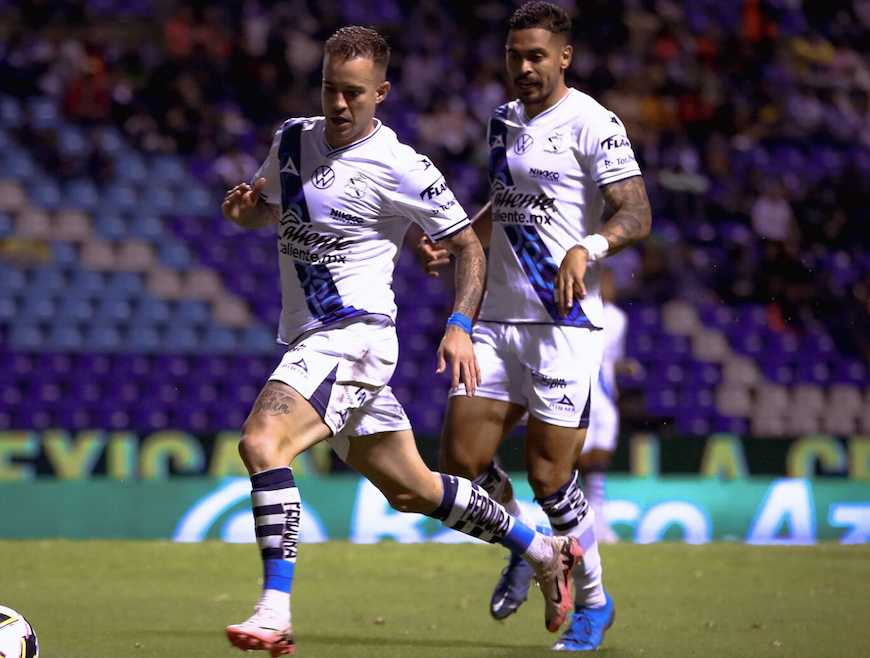 Club Puebla cae contra el Atlas en el estadio Cuauhtémoc