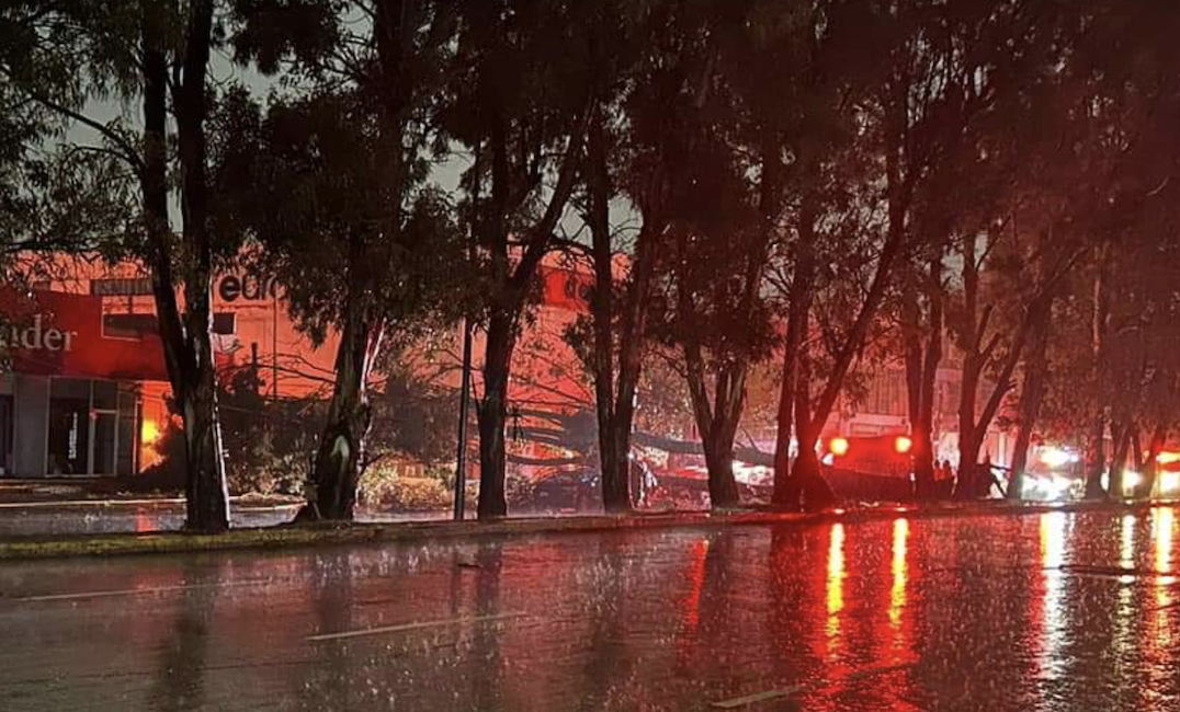 Lluvias en Puebla provocaron la caída de 14 árboles y 4 puntos afectados 