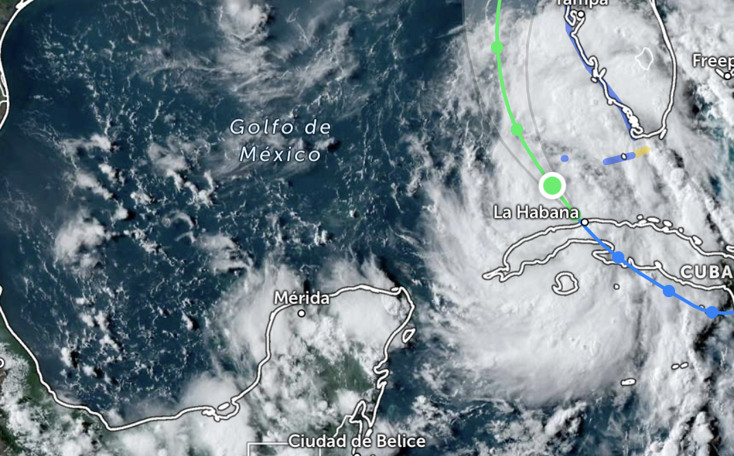 Tormenta tropical Debby se forma al sureste del Golfo de México