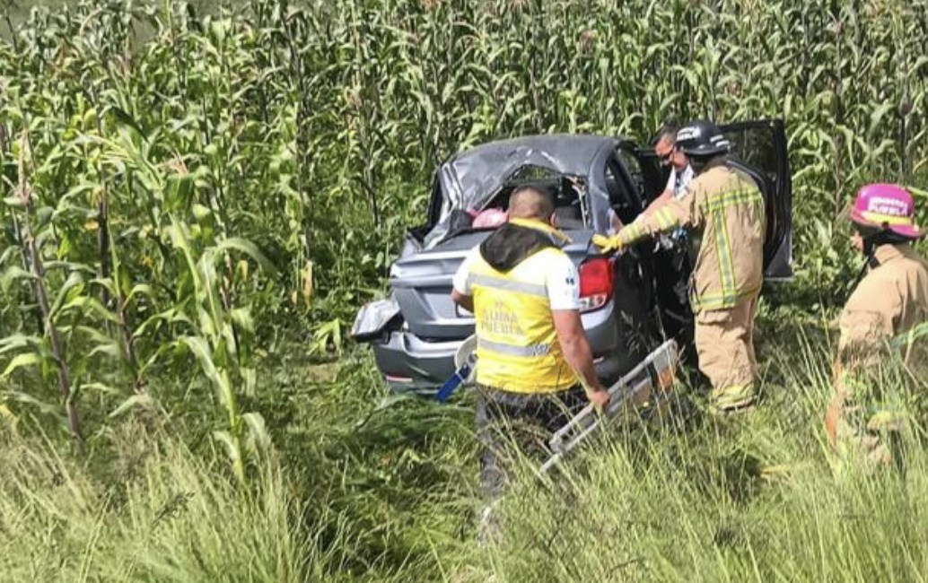 Una mujer muerta y dos lesionados deja accidente en la Esperanza-Aljojuca