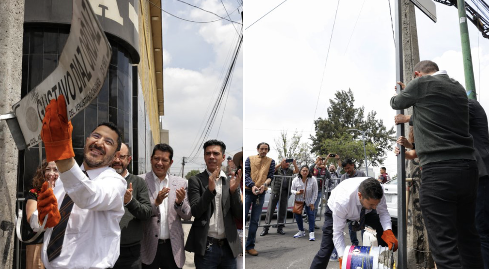 Borran nombre de Gustavo Díaz Ordaz a calles de la CDMX