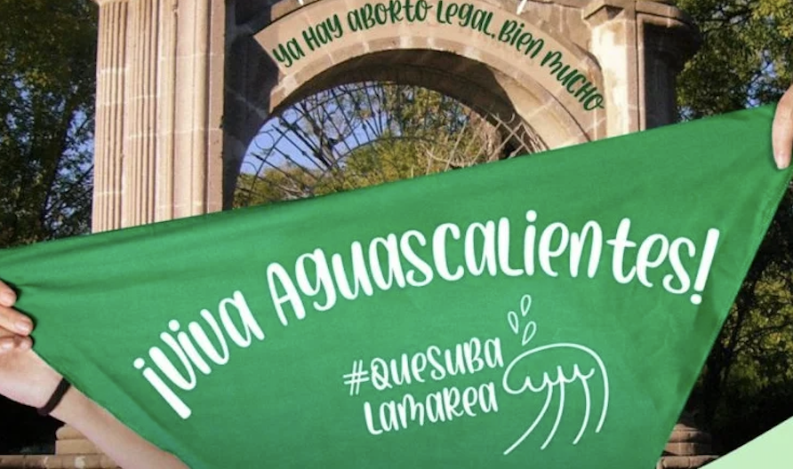 Aguascalientes reduce a seis semanas el plazo para aborto legal