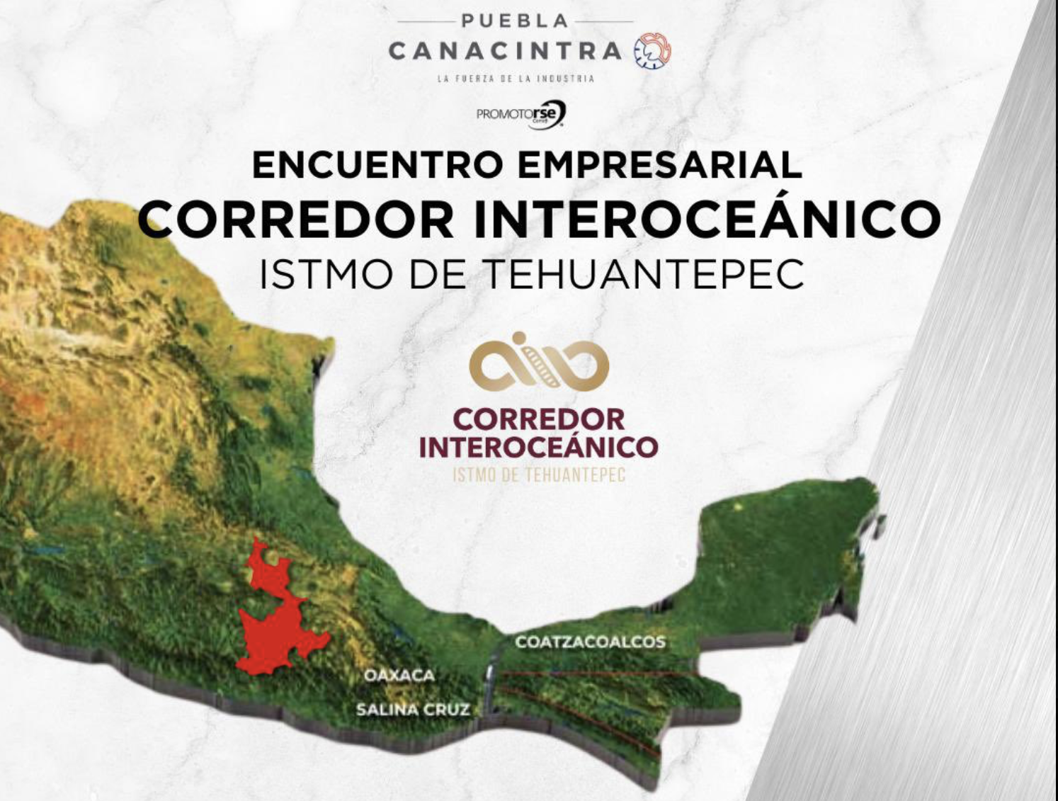 Puebla aprovechará cercanía con el Corredor Interoceánico del Istmo de Tehuantepec