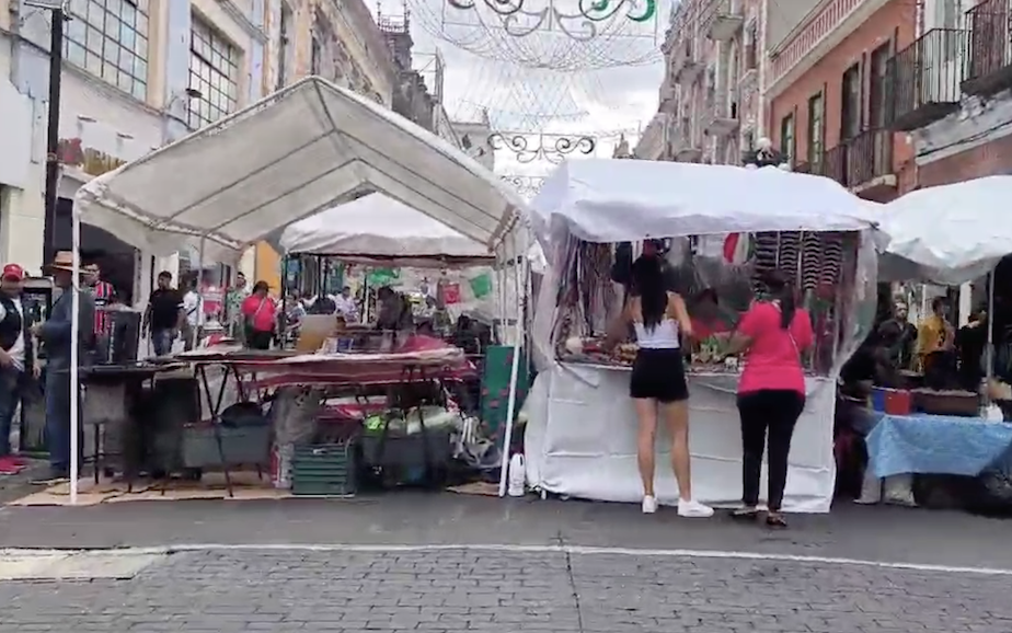 Chilaquiles, pozole, tacos y más en la verbena por las fiestas patrias en Puebla