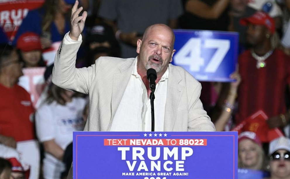 Rick Harrison, del Precio de la Historia, apoya a Donald Trump