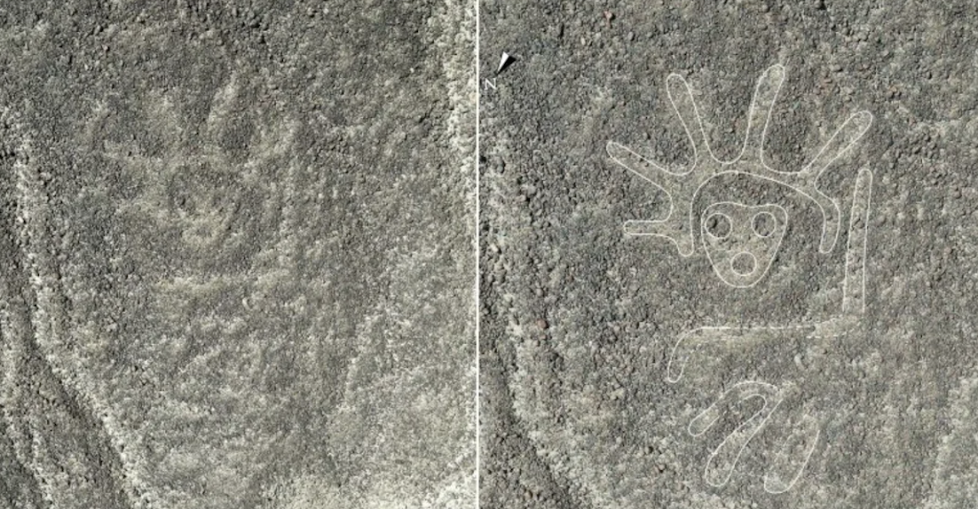 Inteligencia artificial descubre milenarios símbolos ocultos en Nazca, Perú