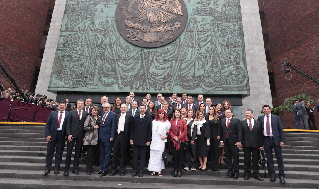 Céspedes y Armenta, presentes en toma de protesta de Sheinbaum