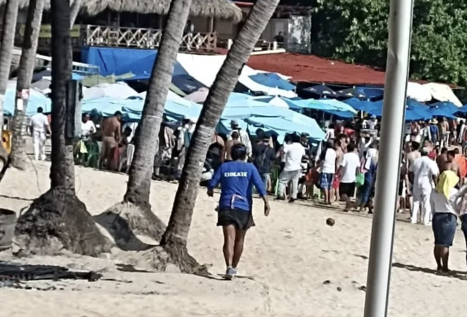 Turista es herido de bala en la playa Caleta de Acapulco