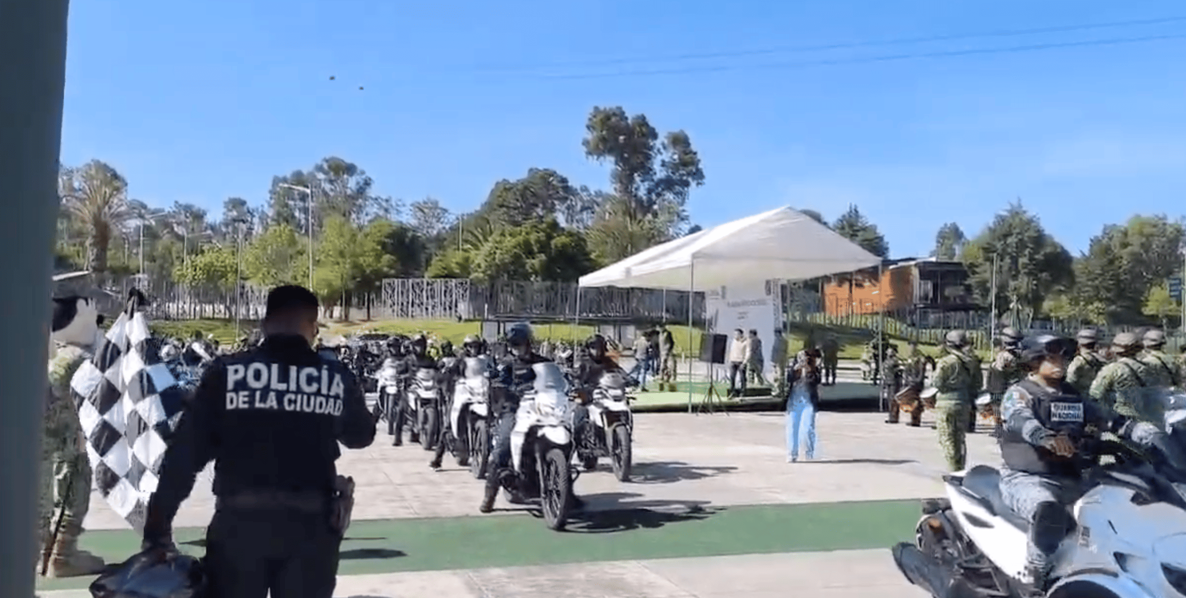 Fuerzas Armadas organizan rodada desde los Fuertes de Loreto hasta Atlixco