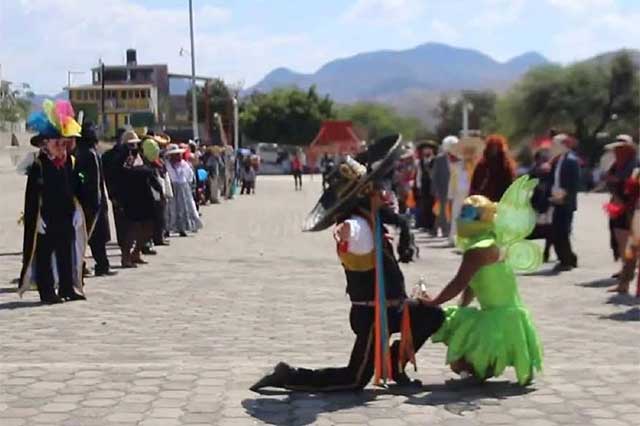 Inicia el Jo´lo, el carnaval más grande de la Mixteca de Puebla