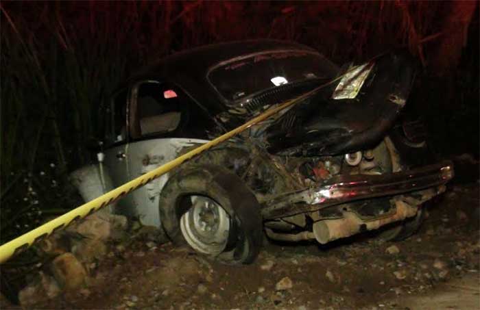 Carambola en la Zacapoaxtla-Cuetzalan dejó un muerto y 2 heridos