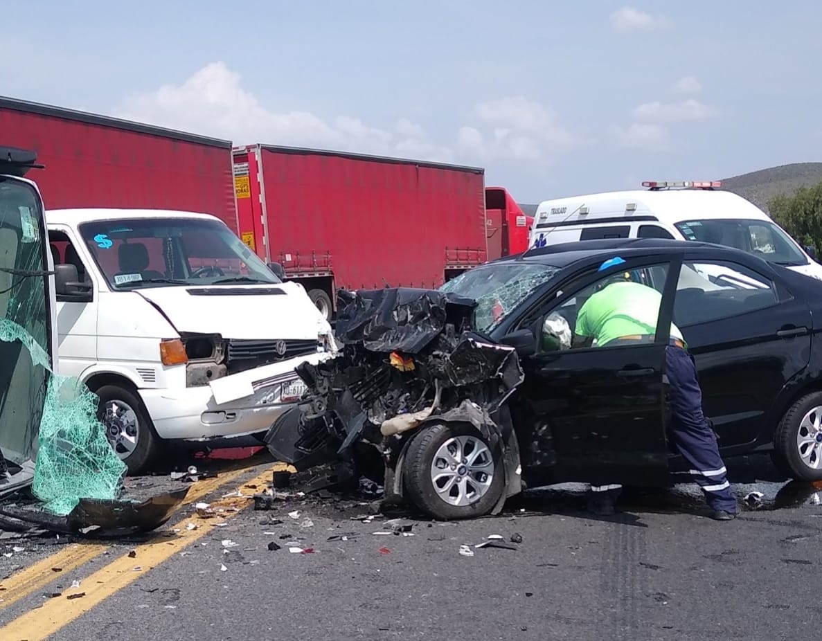 Carambola en la Cuacnopalan-Oaxaca deja 7 personas lesionadas