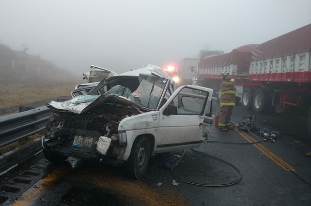 Banco De Niebla Provoca Choque Múltiple En La Puebla-Orizaba ...