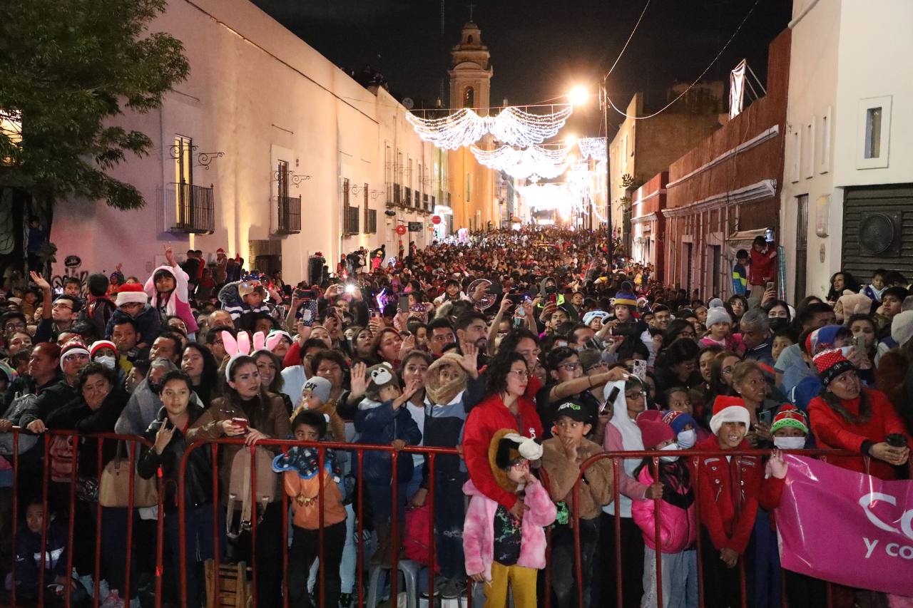 GALERÍA Así fue la Caravana Navideña 2023 en la capital poblana