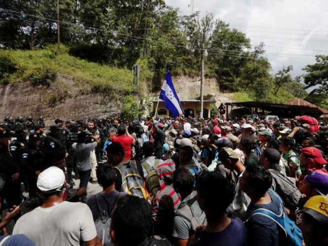 Comienzan nueva caravana migrante rumbo a EU