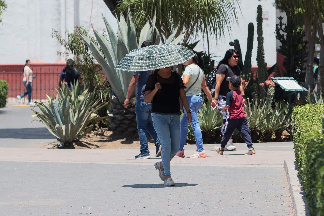 Sugerencias del gobierno de San Pedro Cholula ante altas temperaturas