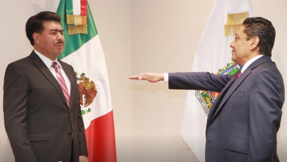 Carlos Reyes ya es subsecretario de Desarrollo Político en Puebla