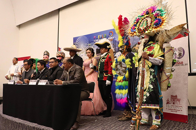 Anuncian el 150 aniversario del Carnaval de Huejotzingo