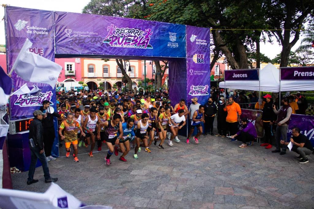 Con Recorre Puebla 2022, INPODE fomenta la práctica deportiva