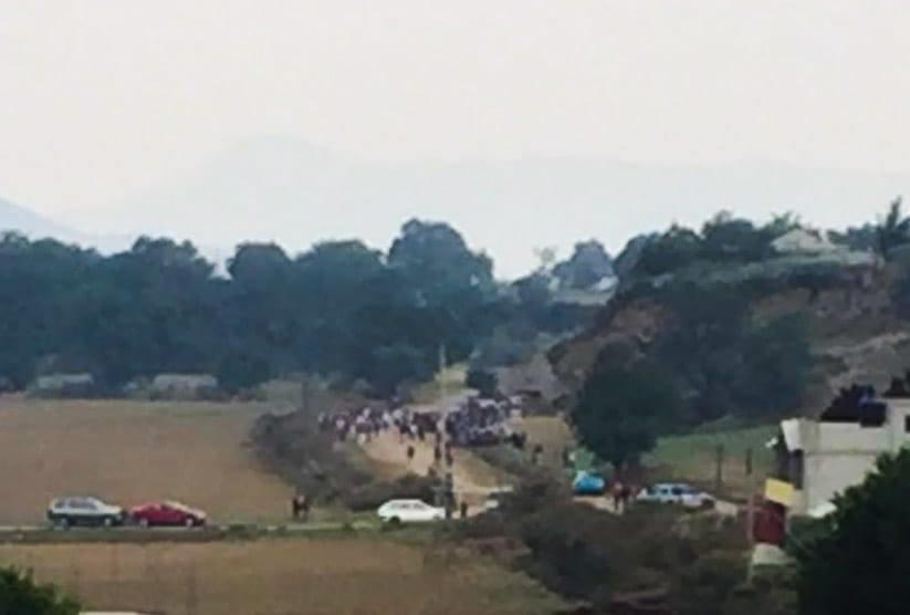 Aún en contingencia celebran carrera de caballos Cuyoaco