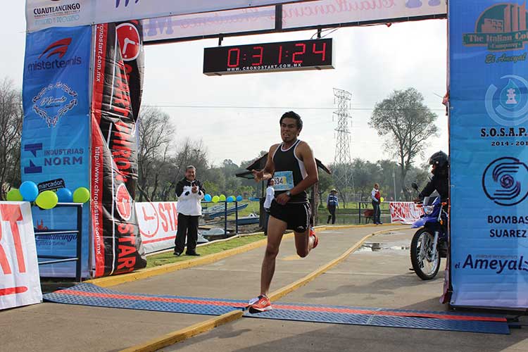 Más de mil participantes reúne carrera Cuautlancingo –Chautenco