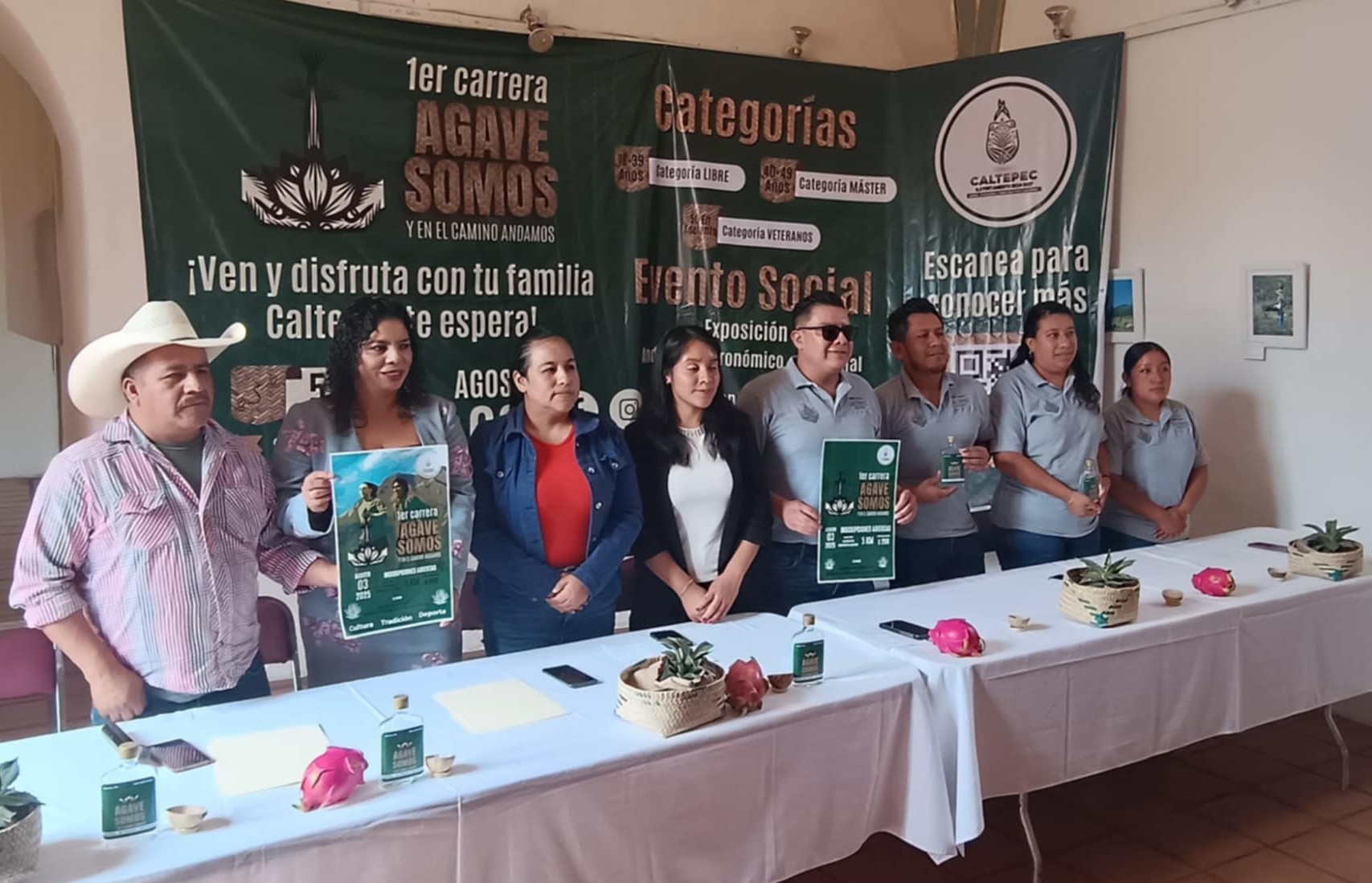 Caltepec alista la carrera del “Agave Somos y en el Camino Andamos”