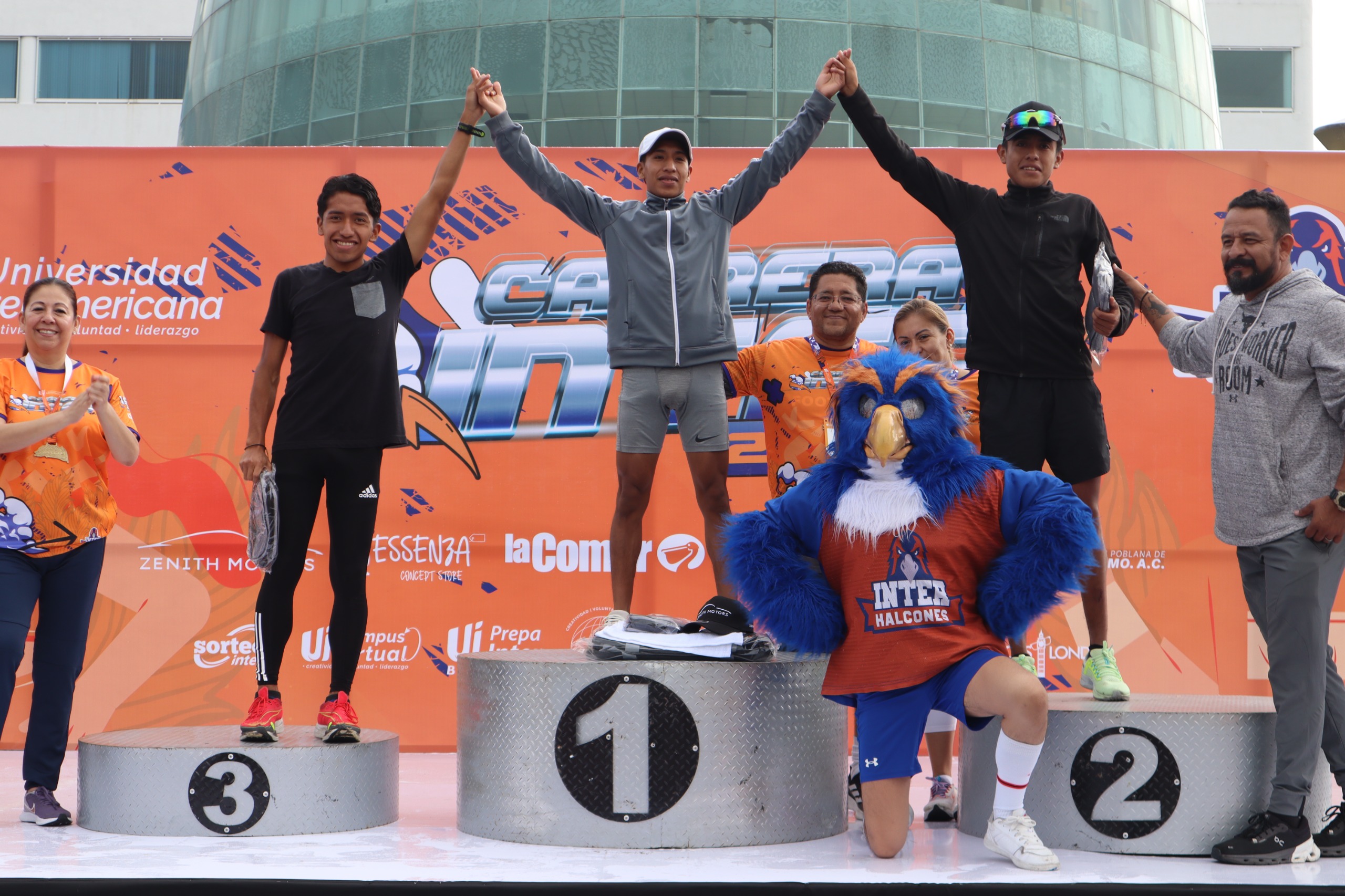 Fiesta deportiva en la Carrera Inter 2025