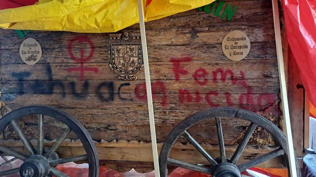 Museo itinerante la Carreta de Don Joaquín sufre afectaciones en Tehuacán 