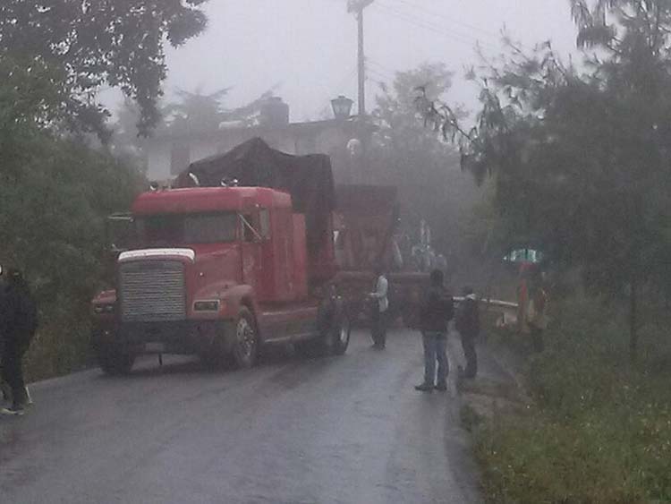Reabren circulación en la carretera Zacapoaxtla – Cuetzalan