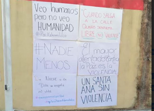 En Xalmimilulco exigen a gobierno de Huejotzingo cese de violencia