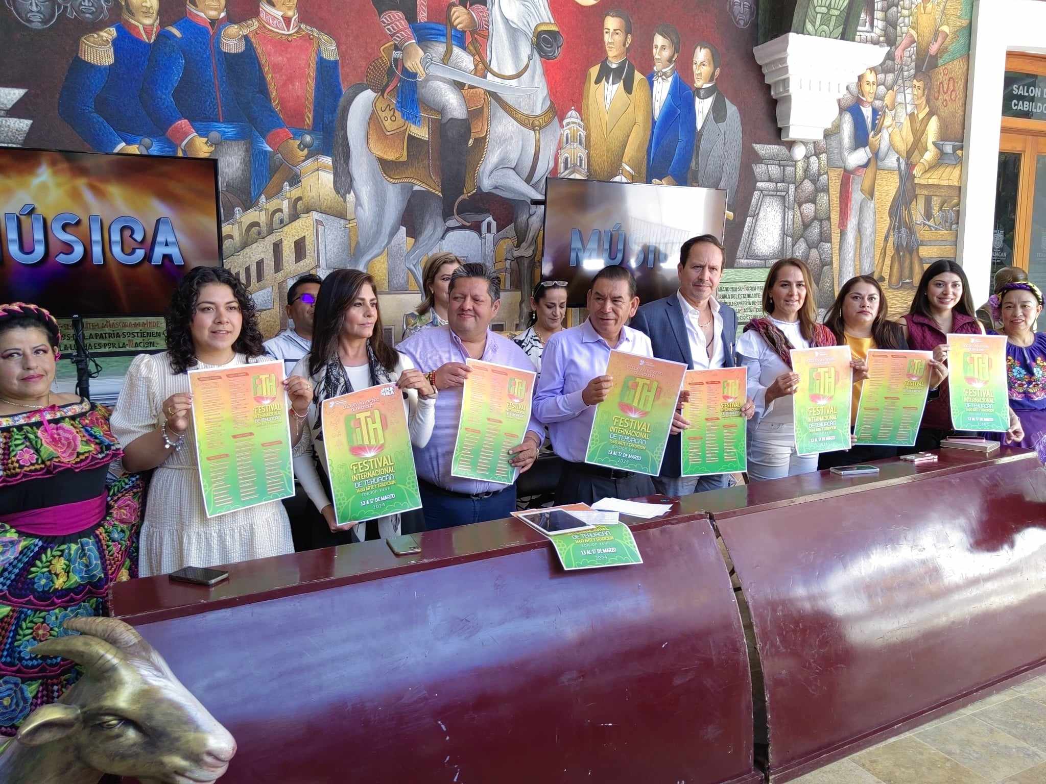 Tehuacán: presentan cartelera de edición XXVII del Festival Internacional