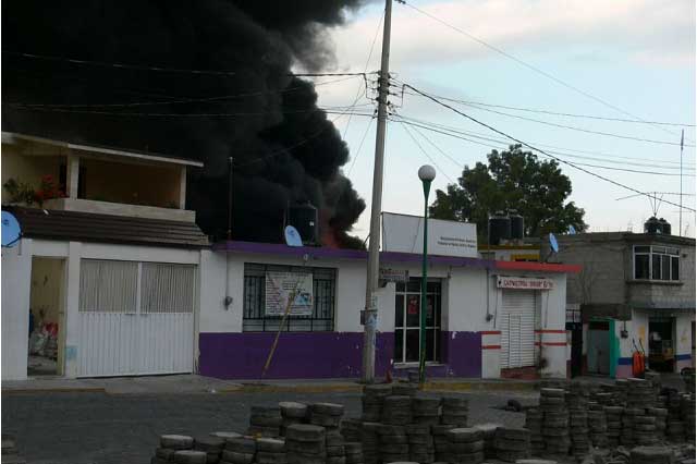 Estalla casa con combustible robado frente a presidencia de San Nicolás