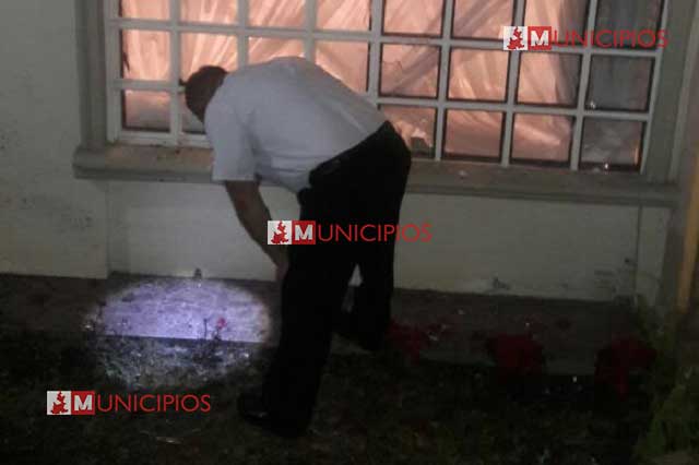 Registran explosión en casa de hija de ex diputada, en Huauchinango